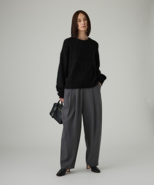 BABYLONE（バビロン）の「トリクシオンタックパンツ（その他パンツ・レディース・グレー/ブラック/ライトベージュ/ダークブラウン/ベージュ・36inch/38inch）」の22枚目の写真