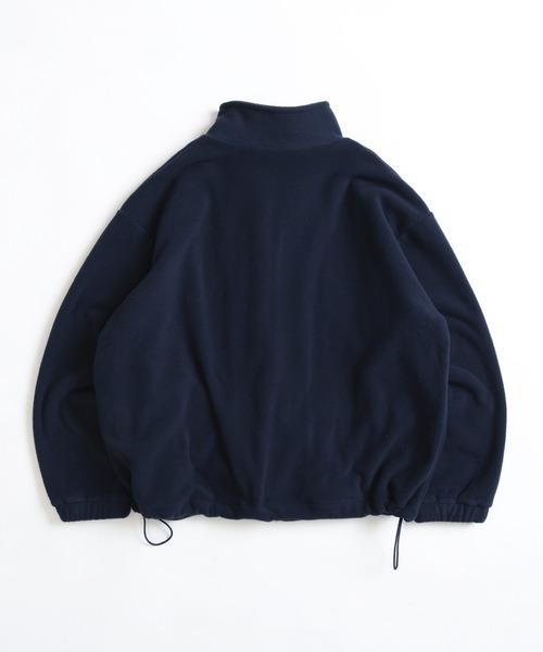 MUHET(ミュエータ)の「【セットアップ可能】フリースジャケット(ブルゾン・レディース・カーキ/チャコールグレー/ネイビー・MEDIUM/LARGE/SMALL)」の13枚目の写真