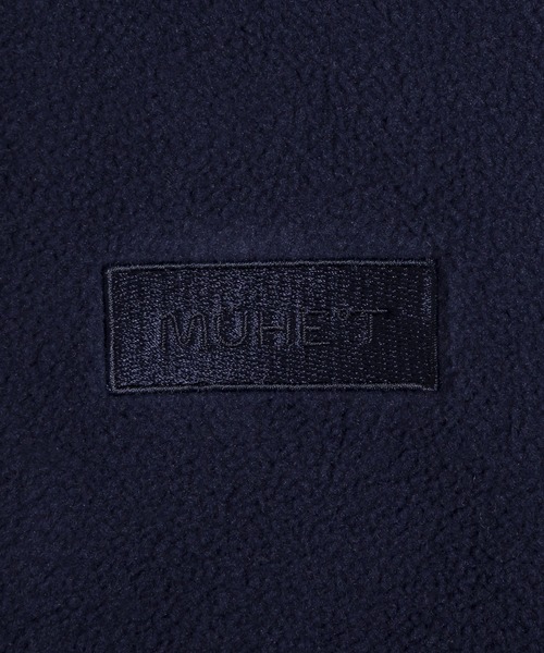 MUHET(ミュエータ)の「【セットアップ可能】フリースジャケット(ブルゾン・レディース・カーキ/チャコールグレー/ネイビー・MEDIUM/LARGE/SMALL)」の15枚目の写真