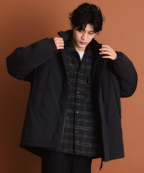 THE SHOP TK （ザ ショップ ティーケー ）の「◆モンスターパーカ ビッグシルエット／洗える（その他アウター・メンズ・ライトグレー/ブラック・04/03/02）」の4枚目の写真