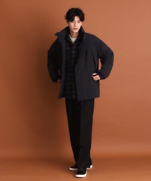 THE SHOP TK （ザ ショップ ティーケー ）の「◆モンスターパーカ ビッグシルエット／洗える（その他アウター・メンズ・ライトグレー/ブラック・04/03/02）」の5枚目の写真