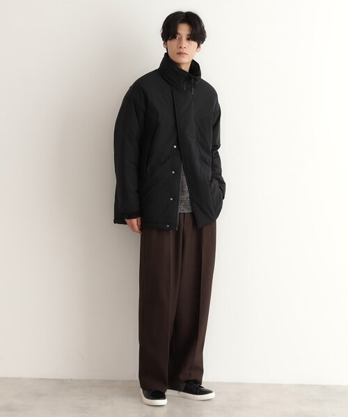 THE SHOP TK （ザ ショップ ティーケー ）の「◆モンスターパーカ ビッグシルエット／洗える（その他アウター・メンズ・ライトグレー/ブラック・04/03/02）」の15枚目の写真