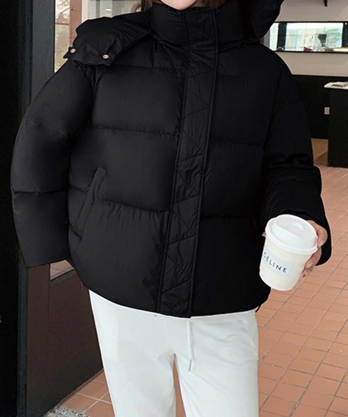 フード付きショートダウン（ダウンジャケット/コート）｜CADBURY（キャドバリー）