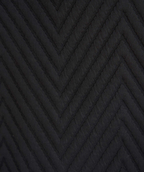 ikka（イッカ）の「フクレジャガード切り替えプルオーバー（Tシャツ/カットソー・レディース・パープル系その他/オフホワイト/チャコールグレー・M/L/S）」の7枚目の写真