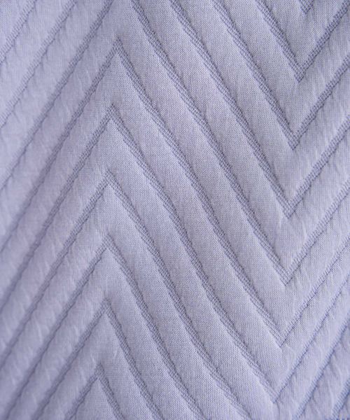 ikka（イッカ）の「フクレジャガード切り替えプルオーバー（Tシャツ/カットソー・レディース・パープル系その他/オフホワイト/チャコールグレー・M/L/S）」の8枚目の写真