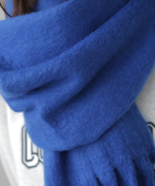 FREE'S MART(フリーズマート)の「◆大判無地ストール(ストール/ショール・レディース・ホワイト/レッド/ネイビー・フリ-)」の13枚目の写真