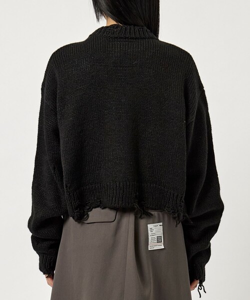 MIHARA YASUHIRO/ミハラヤスヒロ】CAT INTARSIA KNIT CARDIGAN 