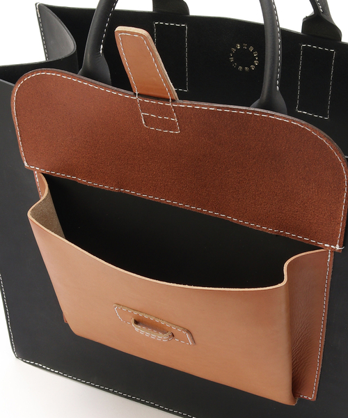 EDIFICE（エディフィス）の「AGNES BADDOO(アグネス バドゥ) Combination Sac2（クラッチバッグ・メンズ・キャメル・FREE）」の6枚目の写真