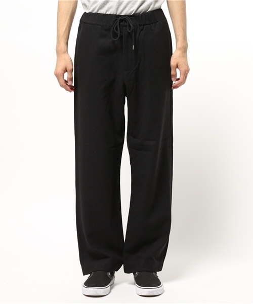 SENSE OF PLACE by URBAN RESEARCH（センスオブプレイスバイアーバンリサーチ）の「【B】フラノイージーワイドパンツ（その他パンツ・メンズ・ネイビー/グレー/ブラック・M/L）」の6枚目の写真