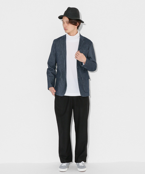 SENSE OF PLACE by URBAN RESEARCH（センスオブプレイスバイアーバンリサーチ）の「【B】フラノイージーワイドパンツ（その他パンツ・メンズ・ネイビー/グレー/ブラック・M/L）」の15枚目の写真