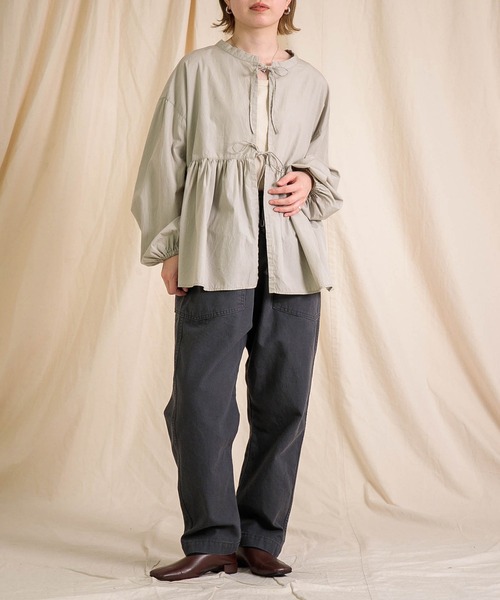 ブラウス シャツ 「Brocante / ブロカント」 CM50/ブロード ボレロシャツ レディース 36-318x-z-16.jpg?fitin=720:720