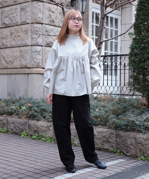 Brocante / ブロカント] CM50/ブロード ボレロシャツ（シャツ