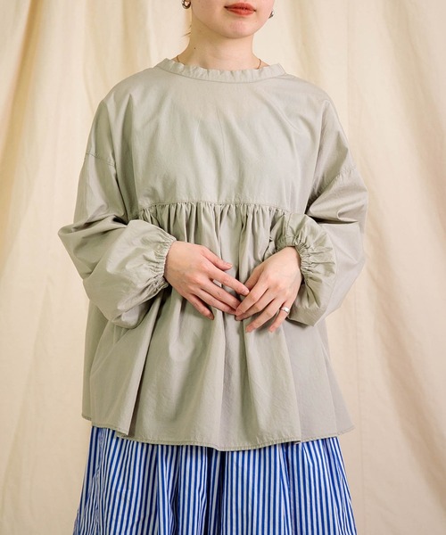 ブラウス シャツ 「Brocante / ブロカント」 CM50/ブロード ボレロシャツ レディース 36-318x-z-16.jpg?fitin=720:720