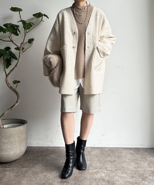 【セール】ブークレーコート（その他アウター）｜DouDou（ドゥドゥ）