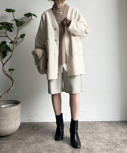 【セール】ブークレーコート（その他アウター）｜DouDou（ドゥドゥ）