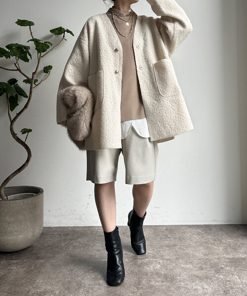 【セール】ブークレーコート（その他アウター）｜DouDou（ドゥドゥ）