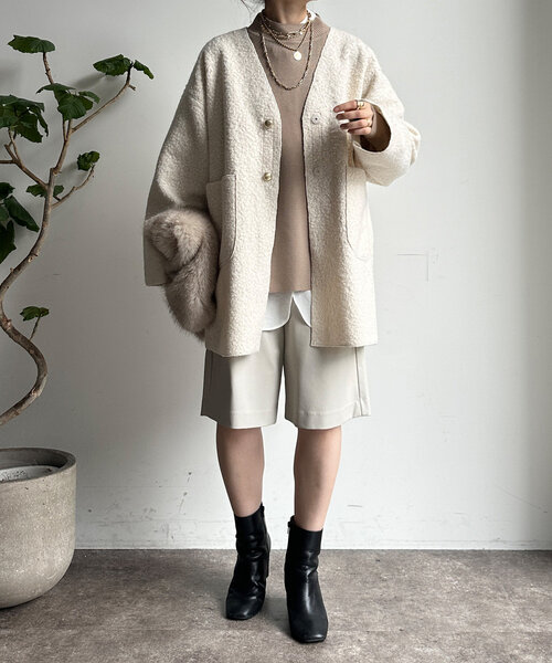 【セール】ブークレーコート（その他アウター）｜DouDou（ドゥドゥ）