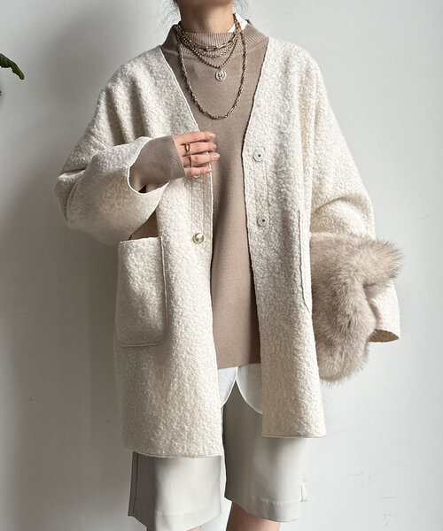 【セール】ブークレーコート（その他アウター）｜DouDou（ドゥドゥ）