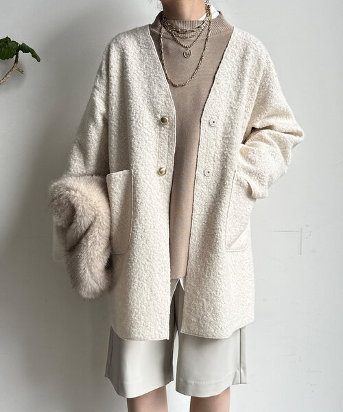 【セール】ブークレーコート（その他アウター）｜DouDou（ドゥドゥ）