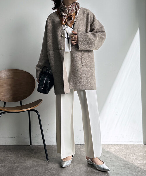 【セール】ブークレーコート（その他アウター）｜DouDou（ドゥドゥ）