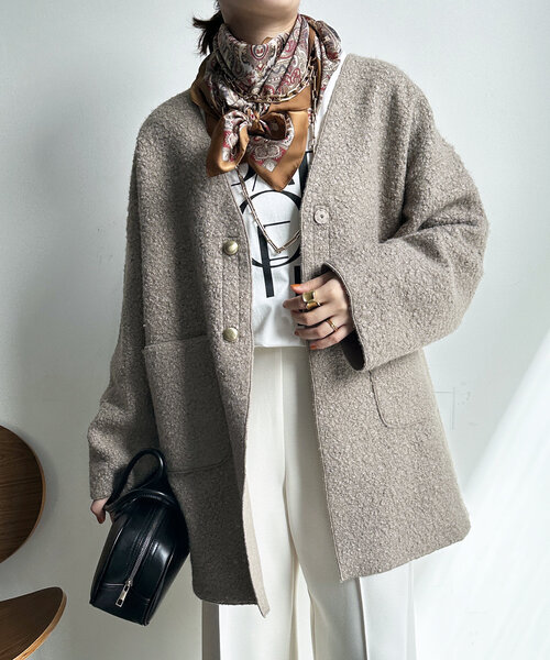 【セール】ブークレーコート（その他アウター）｜DouDou（ドゥドゥ）