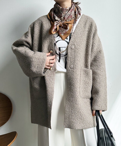 【セール】ブークレーコート（その他アウター）｜DouDou（ドゥドゥ）