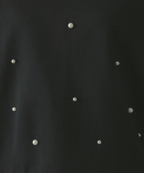 GLOBAL WORK（グローバルワーク）の「乾きやすい起毛ビジュー/147386（スウェット・レディース・ブラック/アイボリー/杢グレー・MEDIUM/LARGE）」の10枚目の写真