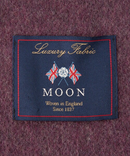 green label relaxing（グリーンレーベルリラクシング）の「＜MOON＞ソリッド マフラー（マフラー・メンズ・ネイビー/モカ/ワインレッド・FREE）」の15枚目の写真