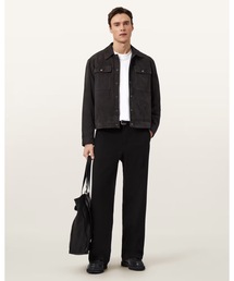 ALLSAINTS（オールセインツ）の「HALLA RELAXED WIDE LEG TROUSERS | HALLA リラックス ワイド レッグ トラウザー（スラックス）」