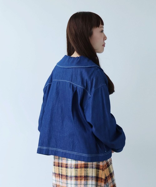 △7.7oz denim ブルゾン（デニムジャケット）｜bulle de savon