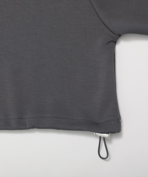 nouvellemoi（ヌーベルモイ）の「ダンボールニット裾ドロストプルオーバー（その他トップス・レディース・チャコール/アイボリー/ブラック・M）」の11枚目の写真