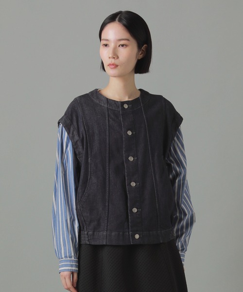 デニムドッキング/ブルゾン（ブルゾン）｜ZUCCa（ズッカ）