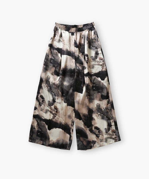 Aphlotus（アプロタス）の「フロントタック アブストラクト グラフィック シルクタッチ イージーパンツ（その他パンツ・メンズ・ブラック/ブルー/グレー・MEDIUM/SMALL/LARGE）」の4枚目の写真