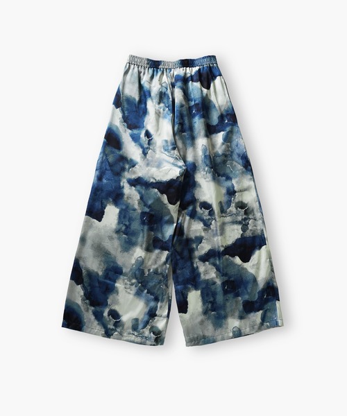 Aphlotus（アプロタス）の「フロントタック アブストラクト グラフィック シルクタッチ イージーパンツ（その他パンツ・メンズ・ブラック/ブルー/グレー・MEDIUM/SMALL/LARGE）」の7枚目の写真