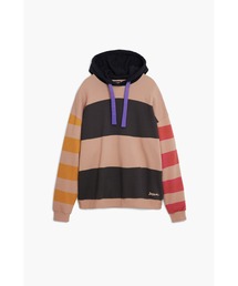 Desigual（デシグアル）の「ポストカードプリントパーカー ピンク