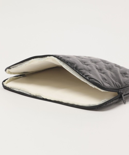 FOREVER 21（フォーエバー トゥエンティーワン）の「【2025SS】リボンパソコンケース（PC・タブレットケース・レディース・ブラック/シルバー・FREE）」の6枚目の写真