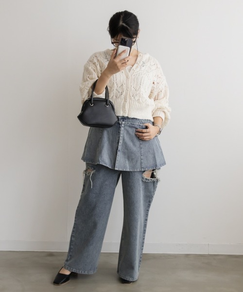 GABRIELA COLL GARMENTS デニムスナップトップ ビスチェ s13-226-1100-11.jpg