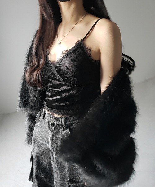 Bibiy.CHLOE PEPURAMUBUSTIER シアーキャミソール Bibiy.CHLOE PEPURAMUBUSTIER シアーキャミソール Bibiy.CHLOE