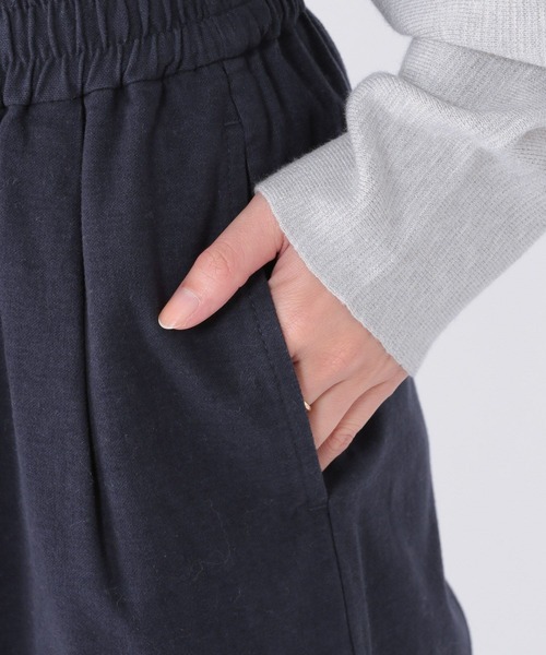 studio CLIP（スタディオクリップ）の「オールイージーストレートパンツ[プチ・プラスサイズあり]（その他パンツ・レディース・ネイビー/ホワイト/ライトグレー/アイボリー・MEDIUM/LARGE/ﾌﾘｰ(L)/PF）」の19枚目の写真