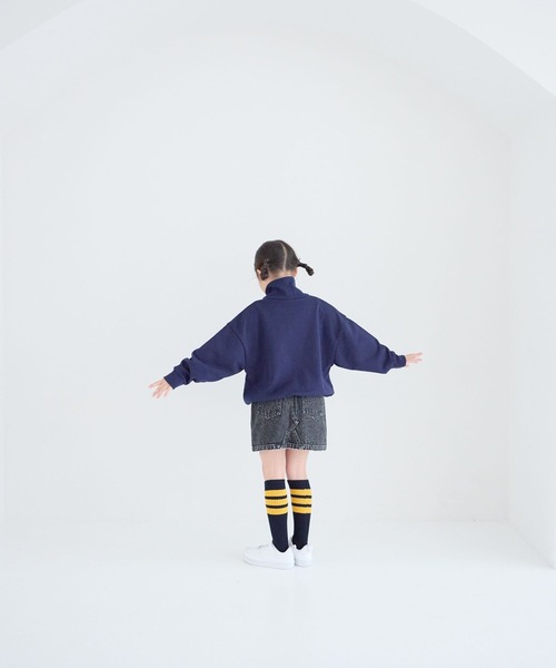 LOWRYS FARM（ローリーズファーム）の「デニムスカート　259101（デニムスカート・キッズ・ブラック/ブルー・120cm/110cm/150cm/140cm/130cm）」の11枚目の写真