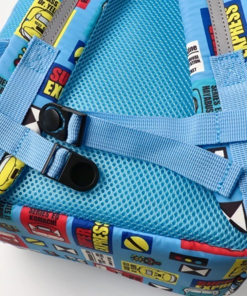 新品　familiar  同柄リュックサック&スリッポン15cm 撥水加工ポリオックス総柄リュック（バックパック/リュック