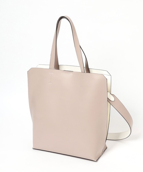 GLOBAL WORK(グローバルワーク)の「スペ軽撥水縦A4トート/248213(トートバッグ・レディース・アイボリー/ブラック/アイボリー系7/シルバー・ONE SIZE)」の19枚目の写真