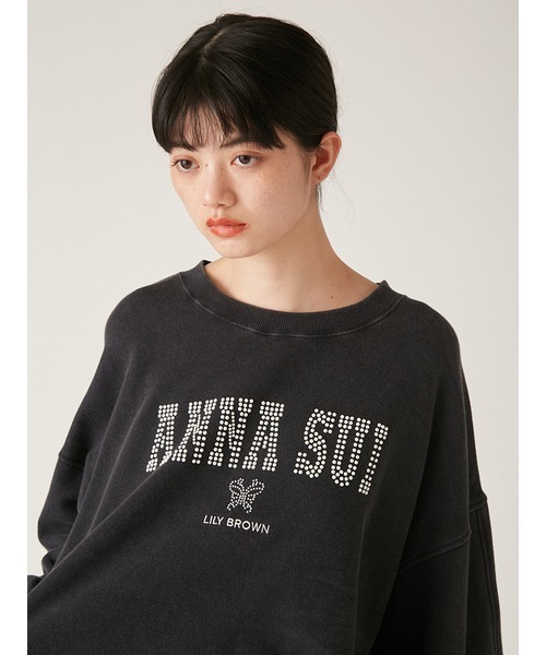LILY BROWN × ANNA SUI】ヴィンテージライクスウェット
