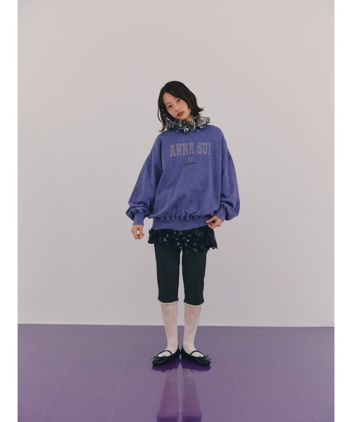トレーナー スウェット 「LILY BROWN × ANNA SUI」ヴィンテージライクスウェット レディース LILY BROWN トレーナー スウェット 「LILY × ANNA SUI