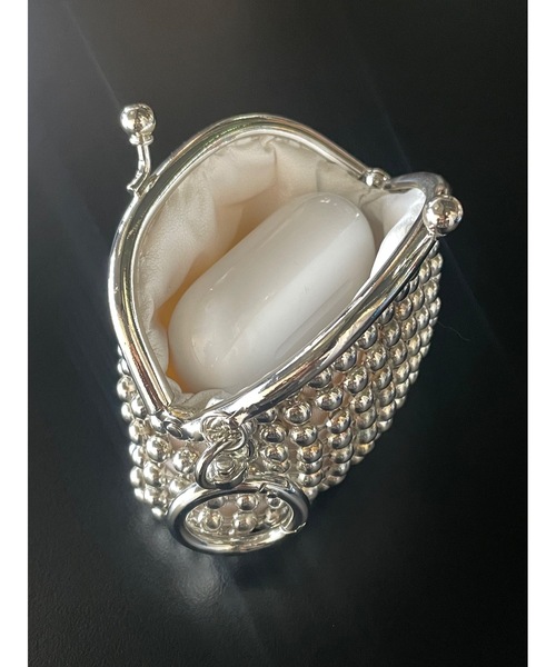 Didot.showroom(ディドット ショールーム)の「【DIDOT.】メタルメッシュがま口キーリング(コインケース・レディース・シルバー/ゴールド/ブラック・FREE)」の3枚目の写真