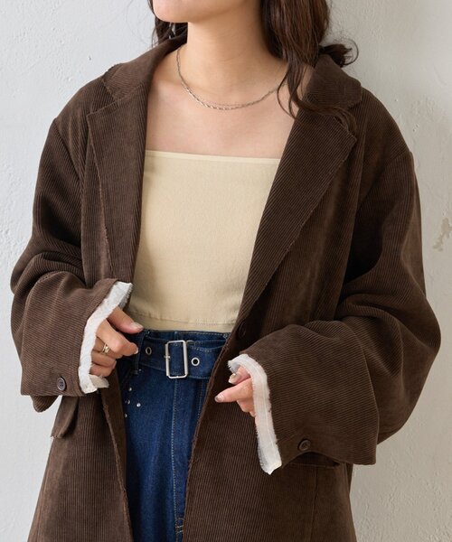 Kastane(カスタネ)の「【新色追加/カラバリ豊富】カップ付きクロップドブラキャミ(キャミソール・レディース・グリーン系その他/アイボリー/ホワイト/グレー/ブラック/レッド/ベージュ/ブラウン・FREE)」の15枚目の写真