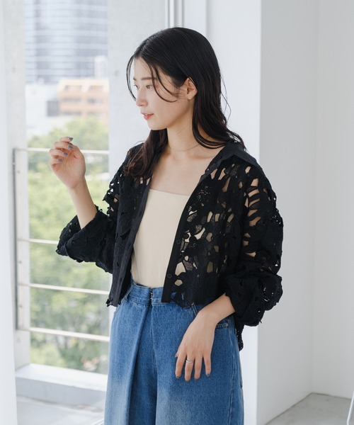 Kastane(カスタネ)の「【新色追加/カラバリ豊富】カップ付きクロップドブラキャミ(キャミソール・レディース・グリーン系その他/アイボリー/ホワイト/グレー/ブラック/レッド/ベージュ/ブラウン・FREE)」の11枚目の写真