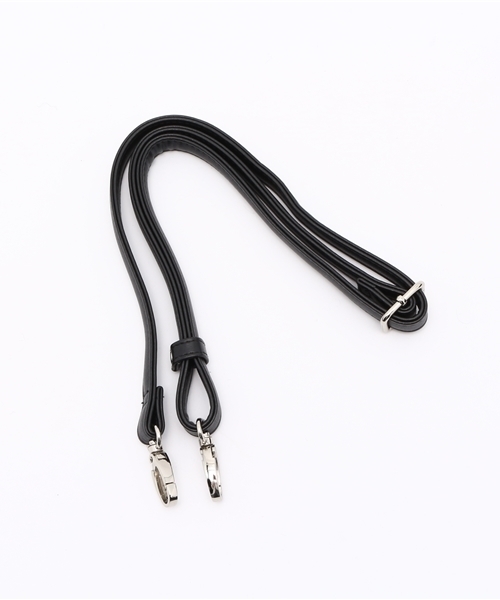 AZUL by moussy（アズールバイマウジー）の「フェイクスウエードV字メタルショルダーバッグ（ショルダーバッグ・レディース・ブラウン/ブラック・FREE）」の8枚目の写真