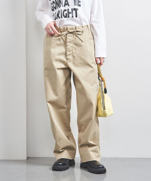 FILL THE BILL(フィルザビル)の「【別注】<FILL THE BILL>チノパンツ(チノパンツ・レディース・ベージュ・2/1)」の11枚目の写真