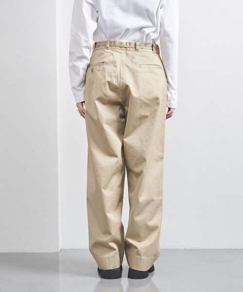 FILL THE BILL(フィルザビル)の「【別注】<FILL THE BILL>チノパンツ(チノパンツ・レディース・ベージュ・2/1)」の5枚目の写真